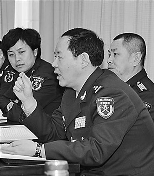 陆军第38集团军军长刘振立,其前任许林平少将已调任兰州军区副司令员
