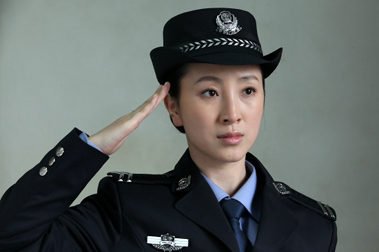 大陆演警察的女演员图片