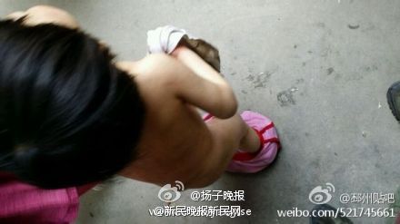 江苏一恶母虐待3岁女童:开水烫 逼其吃大便(图)