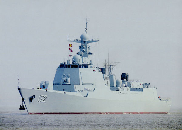 中国正秘密造首款导弹巡洋舰吨位超美宙斯盾图