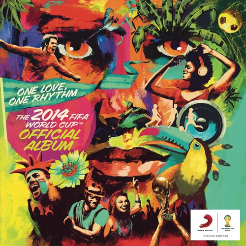 2014世界杯官方合辑封面