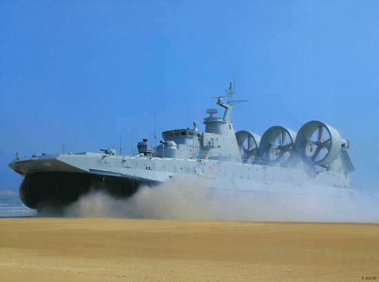 中国海军装备贼欧专为夺岛 战时打先锋