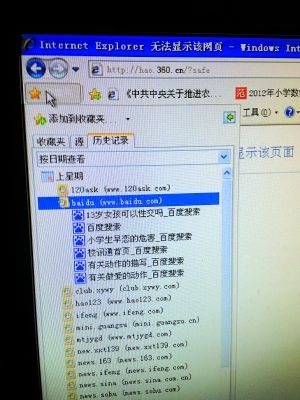 李某电脑浏览器里的搜索记录.