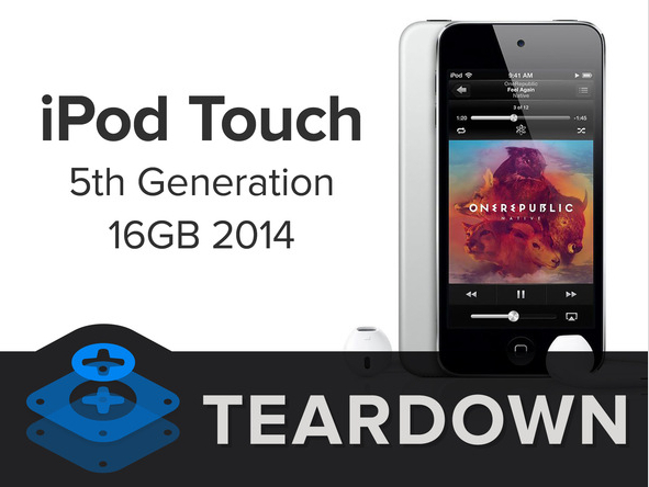 新iPod touch 5拆机图解 16GB增摄像头 