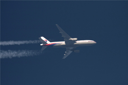 资料图：马航公司的波音777客机。