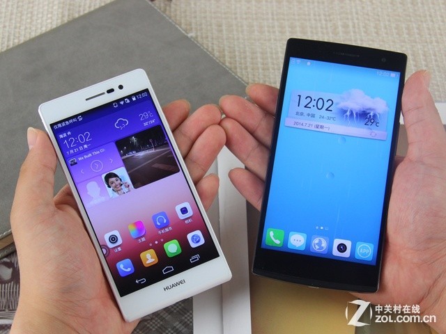 Phone:ΪAscend P7ԾOPPO Find 7 