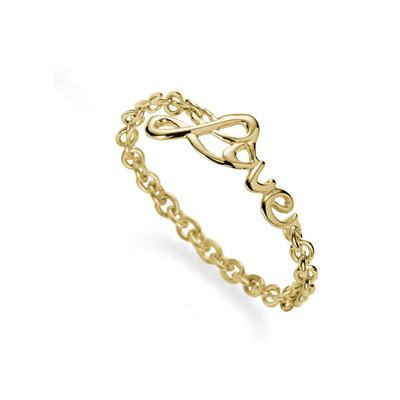 MyCollection LOVE ring in yellow gold (A2O197879)