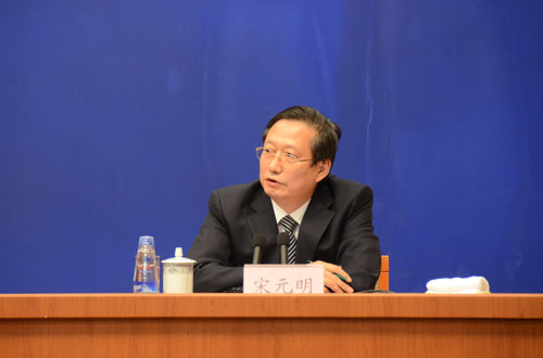 国家煤矿安监局副局长宋元明 人民网李楠桦摄国家安