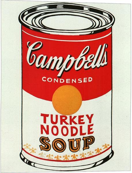 Big Torn Campbell's Soup Can,1962