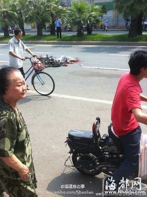 非機動車道被佔闖機動車道 福州女騎手被撞身亡