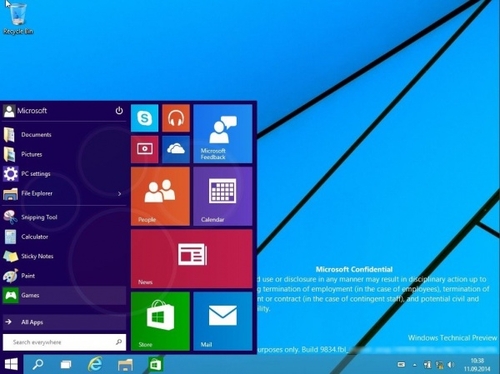 Windows 9技术预览版或延期到十月发布