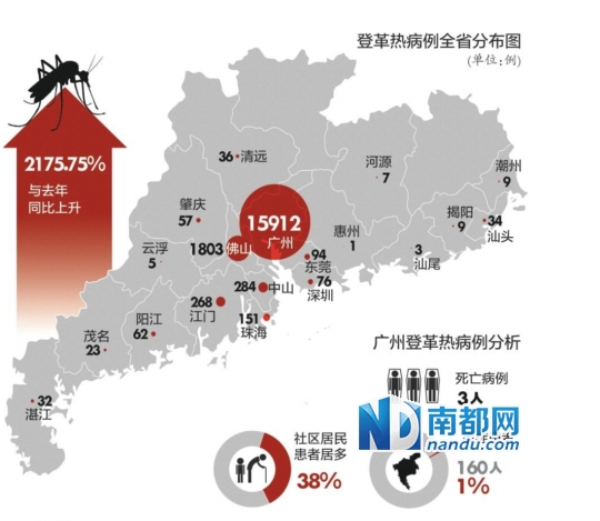 专家若不灭蚊登革热患者数将呈几何级数增长