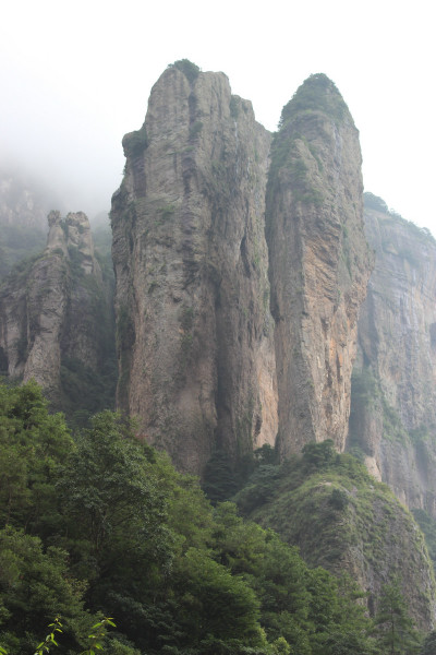 雁荡山阳刚峰图片