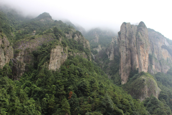 雁荡山阳刚峰图片