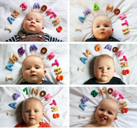 5种创意拍照抓住宝宝成长变化,这样拍才有意思!