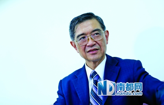 胡宗南次子胡为善接受南都记者采访.南都记者陈辉摄