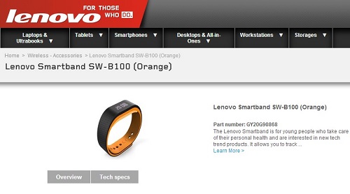 Lenovo Smartband