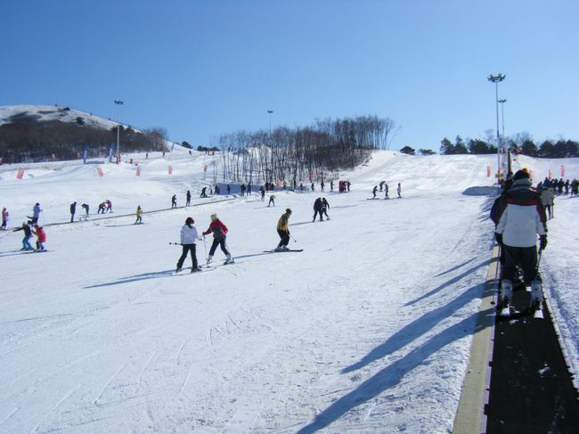 铁岭清河滑雪场图片