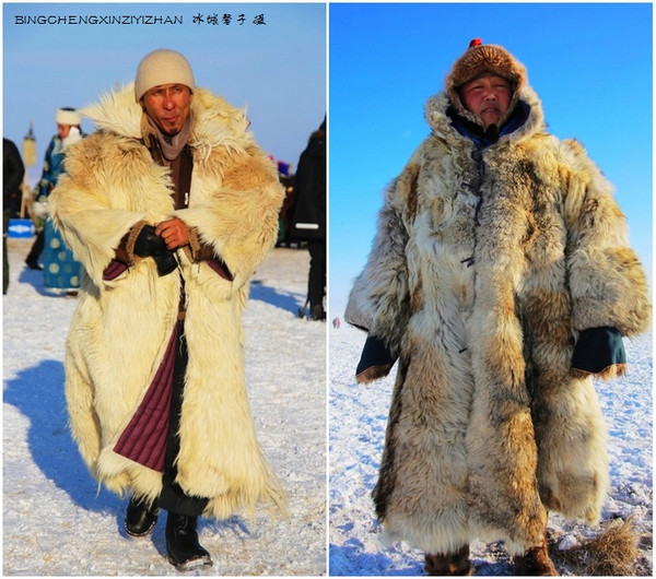 01,蒙古族的特色服装 大氅,那是相当的潇洒!