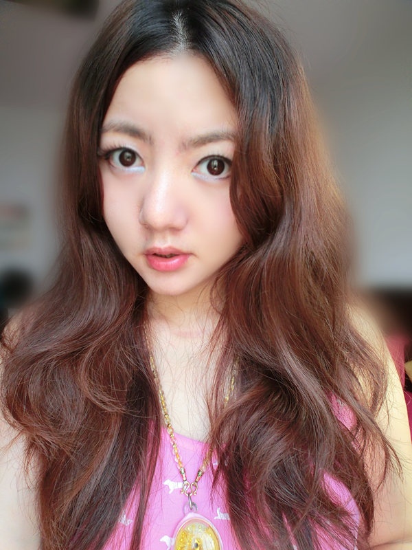 就算怎么梳理还是有张牙舞爪的小头发给自己之前的发质先拍一张轻轻