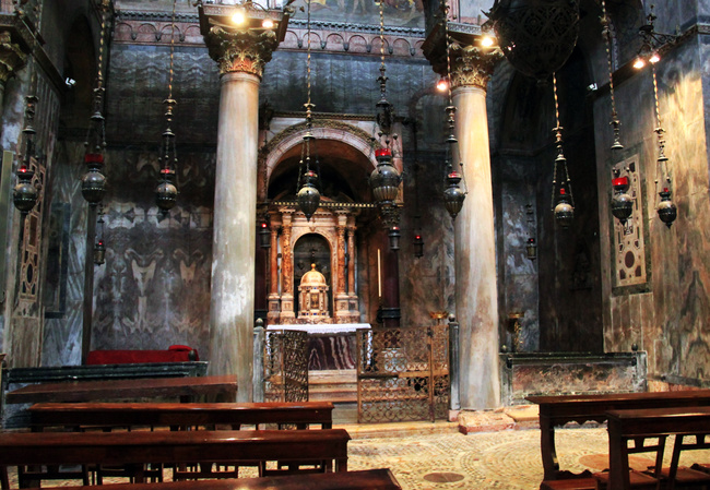 圣马可教堂内部图片