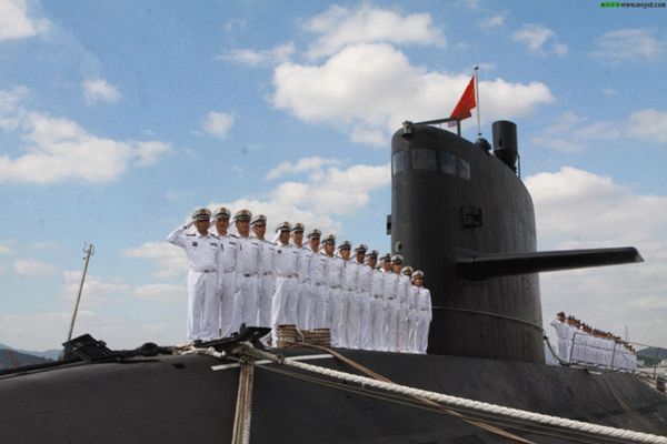 资料图:东海舰队配备最新039b型潜艇