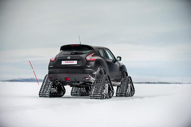 日產jukenismo rsnow雪地履帶車悍馬作為一款專業級越野車非常非常的