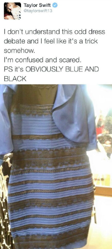 白金裙子怎样看到蓝黑图片