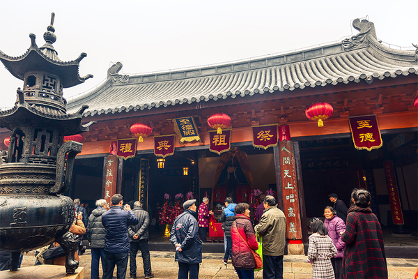 正月初八无锡泰伯庙祭祖