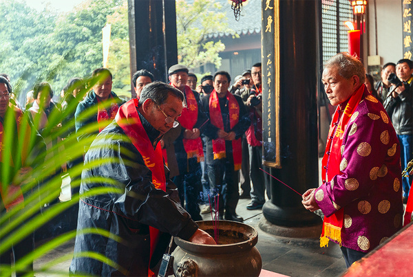 正月初八无锡泰伯庙祭祖