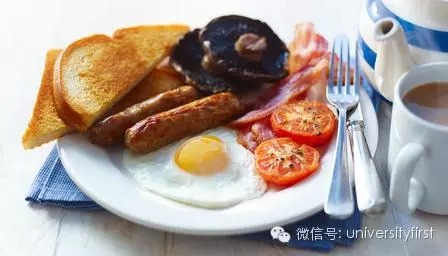 其實上圖這種full english breakfast遠非英國早餐的常態,一頓豐盛的