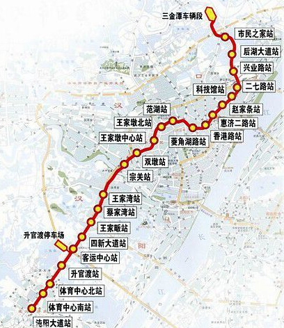 武汉地铁3号线今年通车 沿线特价小户总价29万起
