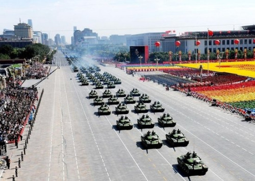 2009年国庆大阅兵全程图片