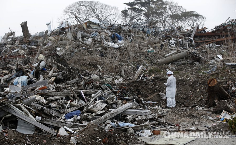 日本大地震4周年:核垃圾村的诞生(组图)日本福岛第一核电站核灾难中