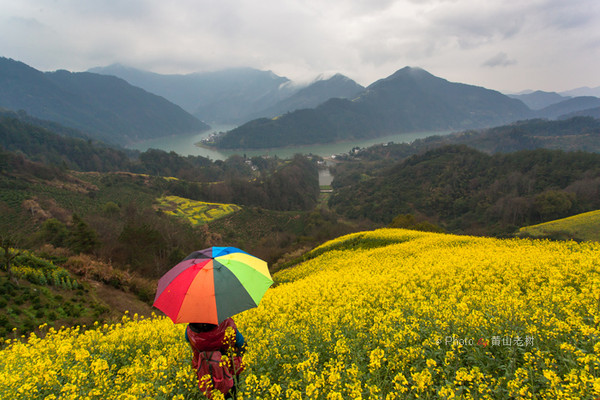 歙縣新安江遠眺,2015年3月15日歙縣蜘蛛肚,2015年3月15日歙縣石潭