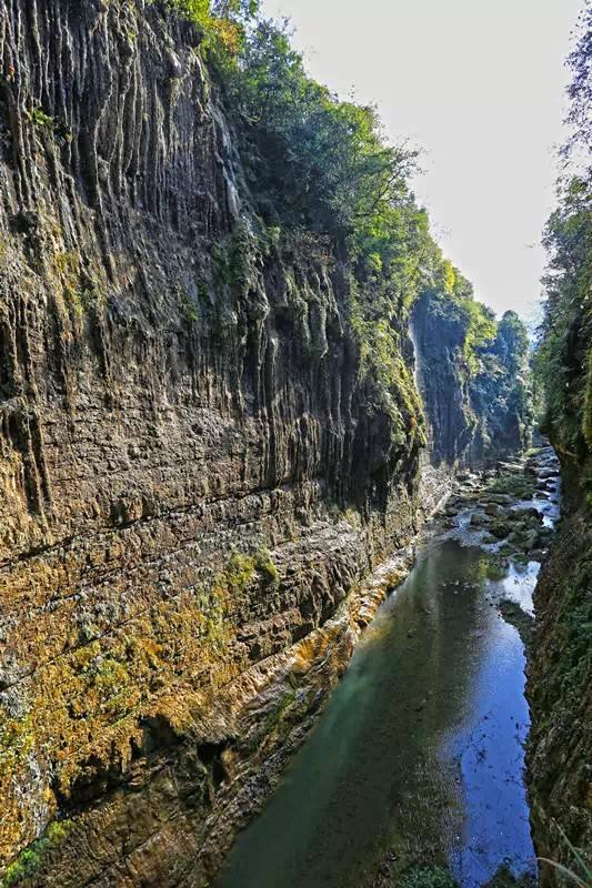 此河连接奉节龙桥河和沐抚大峡谷,长约50公里,是迄今为止在地球上发现