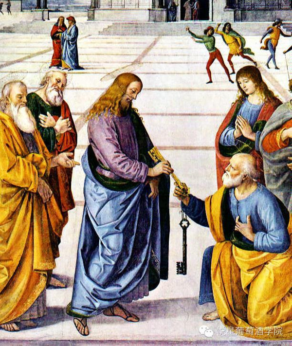 ① 耶稣大人将钥匙交给了圣彼得② 钥匙但可惜的是,这个协会并没有