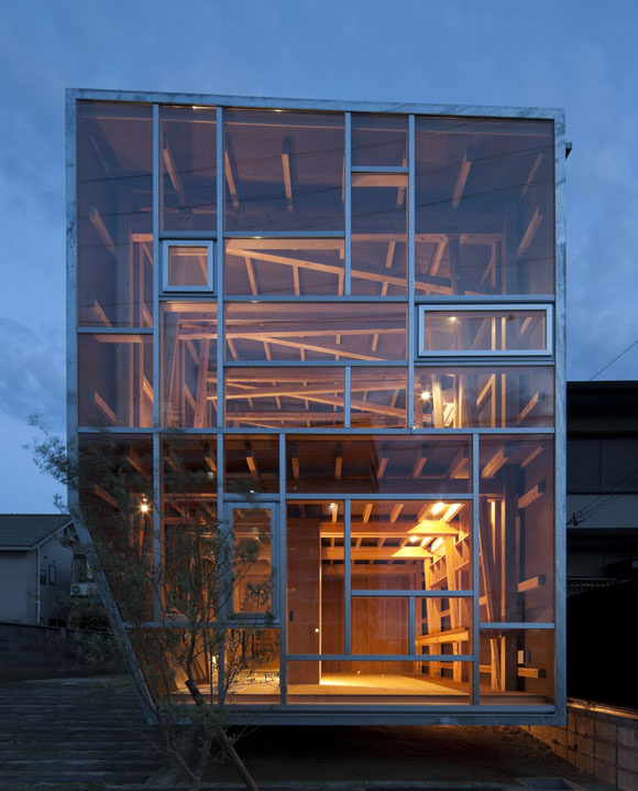 日本房子木质结构图片