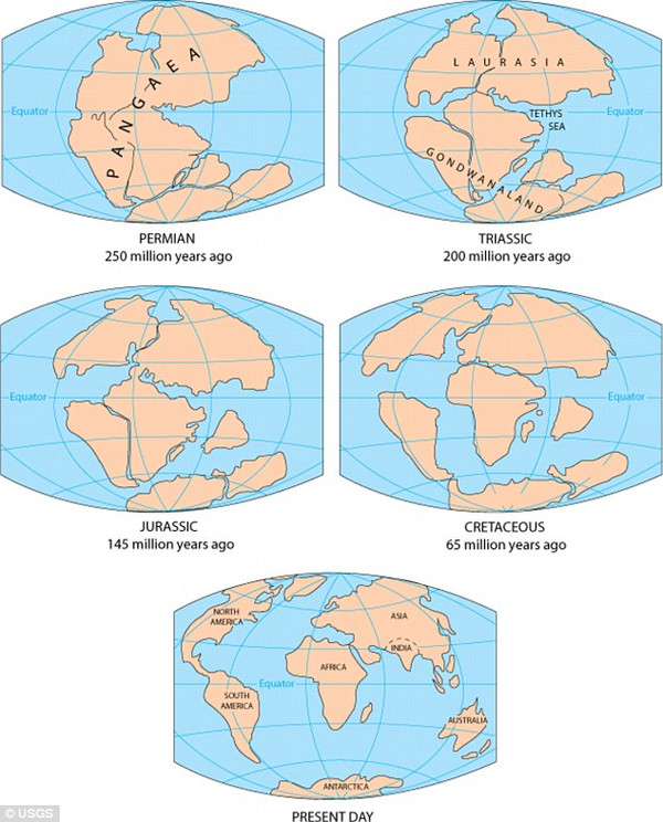 科学家发现2亿年后地球将形成新超级大陆
