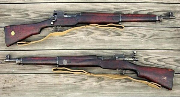2(p14型)步枪,为一战时期英国研制的一款手动步枪,采用了德制毛瑟枪机