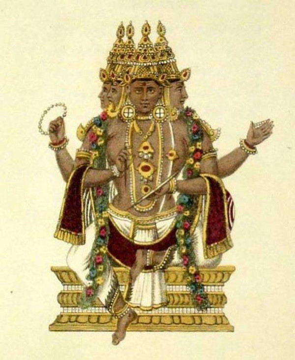 梵天 印度教图片