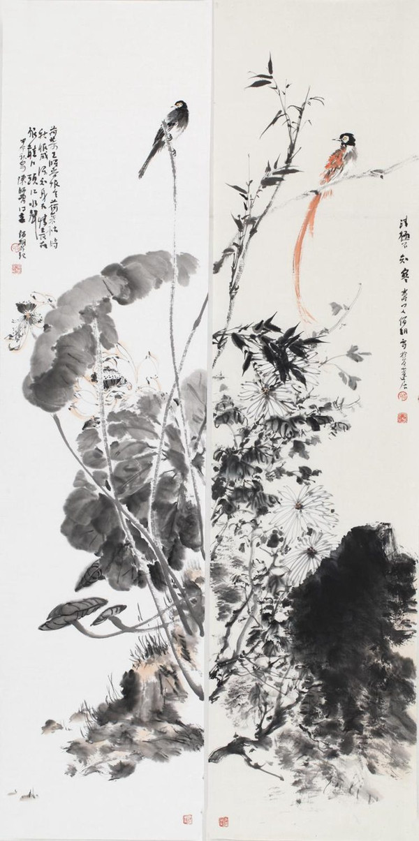 私享艺术家丨刘佰玥荷花作品欣赏