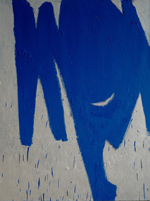 ³ ɫͷ  Blue Born (2)ͻ Oil on canvas 200X270cm_Сͼ