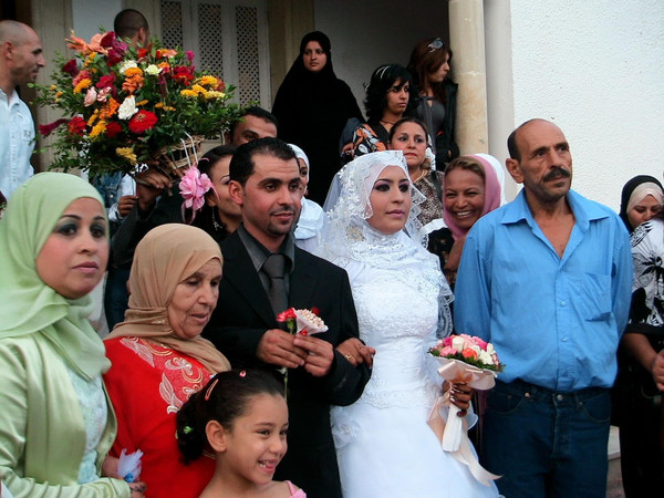 阿拉伯人结婚风俗图片