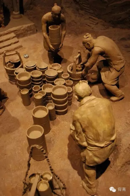 古代方形瓷器制坯方法图片