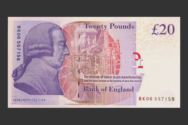 涨姿势细数英镑纸币上的英国名人
