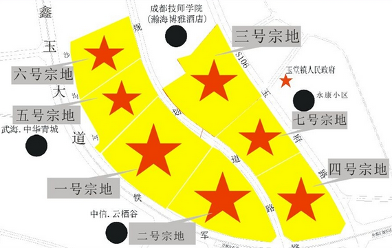 都江堰玉堂镇规划图图片