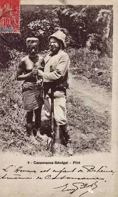 西方殖民者统治下的黑非洲100多年前老照片