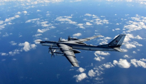 资料图：俄轰炸机。近期，西方多次称遇到俄战机“近距离接触”。