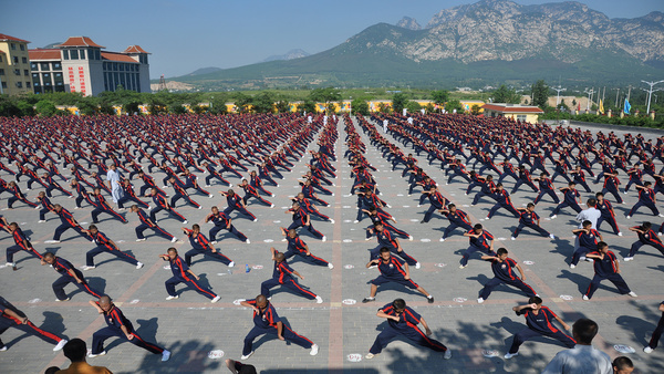 孩子有紋身是可以來嵩山少林寺武術學校學武的